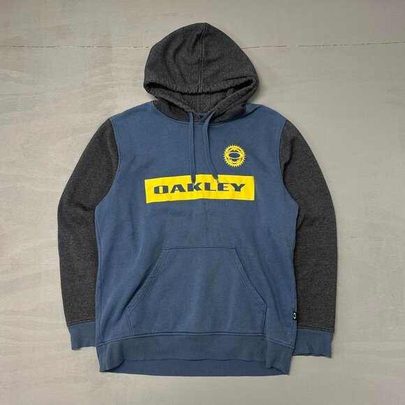 Y2K Oakley Box Logo Hoodie Multicolor‎ Men’s XL - Picture 1 of 6